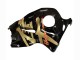 Carenagens Moto Suzuki GSXR 1300 Hayabusa 1996-2007 - Preto Brilhante Ouro Hayabusa