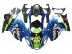 Carenagens Moto Suzuki GSXR 1300 Hayabusa 1996-2007 - Azul Verde Tubarão 46