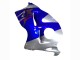 Carenagens Moto Suzuki GSXR 1300 Hayabusa 1996-2007 - Azul Prata Hayabusa
