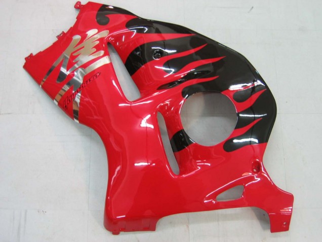 Carenagens Moto Suzuki GSXR 1300 Hayabusa 1996-2007 - Vermelho Preto