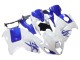 Carenagens Moto Suzuki GSXR 1300 Hayabusa 1996-2007 - Branco Azul Hayabusa