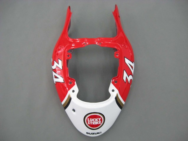 Carenagens Moto Suzuki GSXR 1300 Hayabusa 1996-2007 - Branco Vermelho Motul