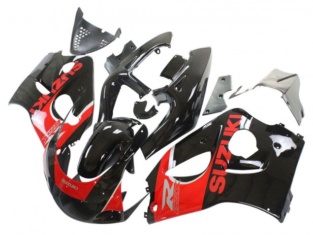 Carenagens Moto Suzuki GSXR 600 / GSXR 750 1996-2000 - Preto Vermelho