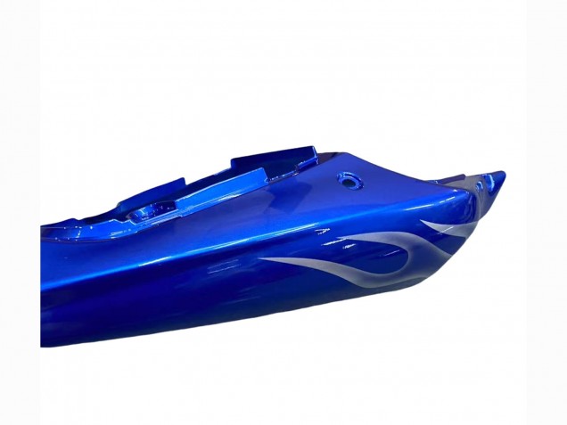 Carenagens Moto Suzuki GSXR 600 / GSXR 750 2001-2003 - Azul Branco Chama