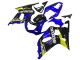Carenagens Moto Suzuki GSXR 600 / GSXR 750 2001-2003 - Azul Amarelo Preto Brilhante