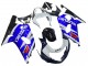 Carenagens Moto Suzuki GSXR 600 / GSXR 750 2001-2003 - Azul Branco Preto Brilhante Vermelho