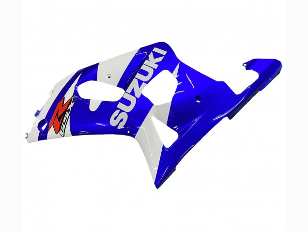 Carenagem Moto Suzuki GSXR 600 / GSXR 750 2001-2003 - Branco Azul Preto Brilhante Vermelho