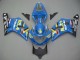Carenagens Moto Suzuki GSXR 600 / GSXR 750 2001-2003 - Azul Amarelo Preto Motul Rizla