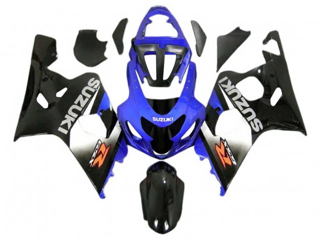 Carenagens Moto Suzuki GSXR 600 / GSXR 750 2004-2005 - Azul Preto