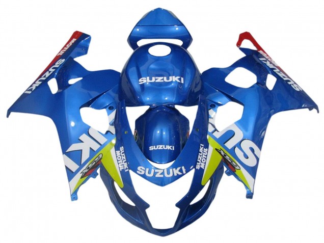 Carenagens Moto Suzuki GSXR 600 / GSXR 750 2004-2005 - Azul Verde Vermelho Motul