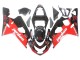 Carenagens Moto Suzuki GSXR 600 / GSXR 750 2004-2005 - Preto Brilhante Vermelho Jordan Michelin