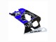 Carenagem Moto Suzuki GSXR 600 / GSXR 750 2004-2005 - Branco Azul Preto Corona Motul