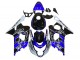 Carenagem Moto Suzuki GSXR 600 / GSXR 750 2004-2005 - Branco Azul Preto Corona Motul
