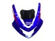 Carenagens Moto Suzuki GSXR 600 / GSXR 750 2004-2005 - Azul Vermelho Preto Motul Dunlop