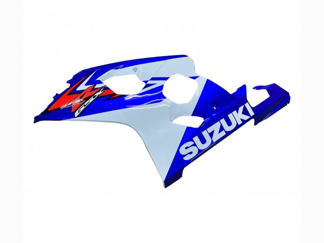 Carenagem Moto Suzuki GSXR 600 / GSXR 750 2004-2005 - Branco Azul Vermelho