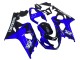 Carenagens Moto Suzuki GSXR 600 / GSXR 750 2004-2005 - Azul Preto Branco Decal