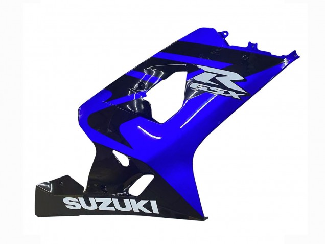 Carenagens Moto Suzuki GSXR 600 / GSXR 750 2004-2005 - Azul Preto Branco Decal