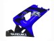Carenagens Moto Suzuki GSXR 600 / GSXR 750 2004-2005 - Azul Preto Branco Decal