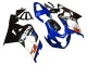 Carenagens Moto Suzuki GSXR 600 / GSXR 750 2004-2005 - Azul Branco Preto