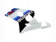 Carenagem Moto Suzuki GSXR 600 / GSXR 750 2004-2005 - Branco Azul Preto Vermelho