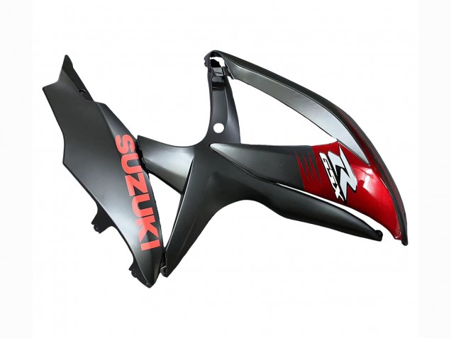 Carenagens Moto Suzuki GSXR 600 / GSXR 750 2008-2010 - Preto Fosco Vermelho