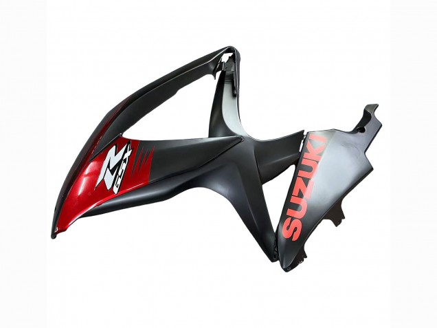 Carenagens Moto Suzuki GSXR 600 / GSXR 750 2008-2010 - Preto Fosco Vermelho