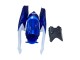 Kits Carenagem Moto Suzuki GSXR 600 / GSXR 750 2008-2010 - Azul Branco Vermelho