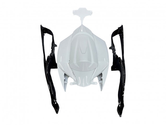Carenagens Moto Suzuki GSXR 600 / GSXR 750 2008-2010 - Branco Prata Azul Preto