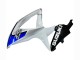 Carenagens Moto Suzuki GSXR 600 / GSXR 750 2008-2010 - Branco Prata Azul Preto