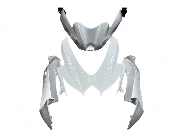 Carenagens Moto Suzuki GSXR 600 / GSXR 750 2008-2010 - Branco Prata Azul Preto
