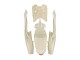 Carenagens Moto Suzuki GSXR 600 / GSXR 750 2008-2010 - Creme Branco Vermelho Preto