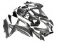 Carenagens Moto Suzuki GSXR 600 / GSXR 750 2008-2010 - Cinzento Fosco Preto