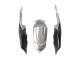 Carenagens Moto Suzuki GSXR 600 / GSXR 750 2008-2010 - Prata Preto Fosco