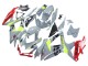 Carenagens Moto Suzuki GSXR 600 / GSXR 750 2008-2010 - Cinzento Amarelo Vermelho