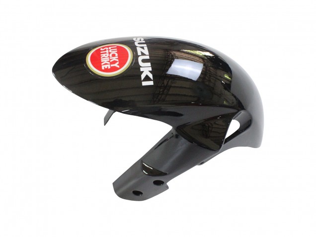 Carenagens Moto Suzuki GSXR 600 / GSXR 750 2008-2010 - Preto Brilhante Vermelho Branco Motul Lucky Strike