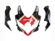 Carenagens Moto Suzuki GSXR 600 / GSXR 750 2008-2010 - Preto Brilhante Vermelho Branco Motul Lucky Strike
