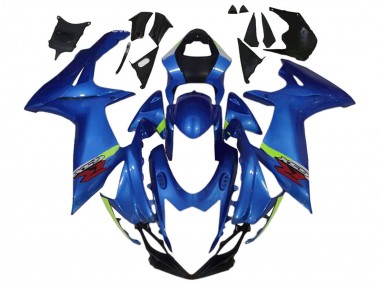 Carenagens Moto Suzuki GSXR 600 / GSXR 750 2011-2024 - Azul Verde Vermelho