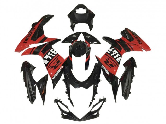 Carenagem Moto Suzuki GSXR 600 / GSXR 750 2011-2024 - Azul Branco Preto