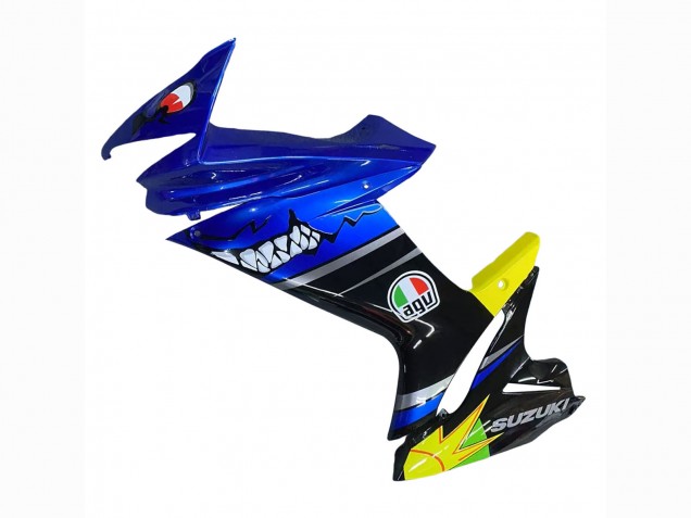 Carenagens Moto Suzuki GSXR 600 / GSXR 750 2011-2024 - Azul Amarelo