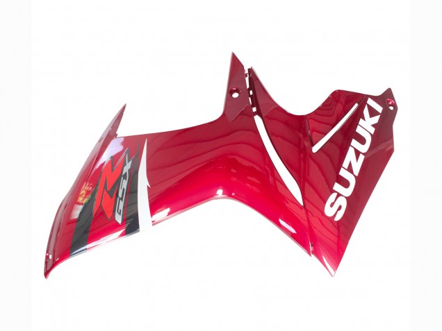 Carenagem Moto Suzuki GSXR 600 / GSXR 750 2011-2024 - Vermelho Preto Brilhante