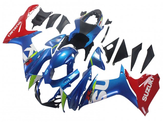Carenagens Moto Suzuki GSXR 600 / GSXR 750 2011-2024 - Azul Vermelho