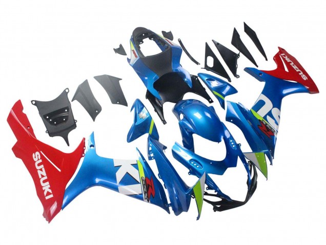 Carenagens Moto Suzuki GSXR 600 / GSXR 750 2011-2024 - Azul Vermelho