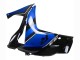 Carenagem Moto Yamaha YZF R3/R25 2015-2018 - Azul Preto Brilhante