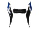 Carenagem Moto Yamaha YZF R3/R25 2015-2018 - Azul Preto Brilhante
