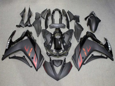 Carenagens Moto Yamaha YZF R3/R25 2015-2018 - Preto Brilhante Preto Fosco Vermelho