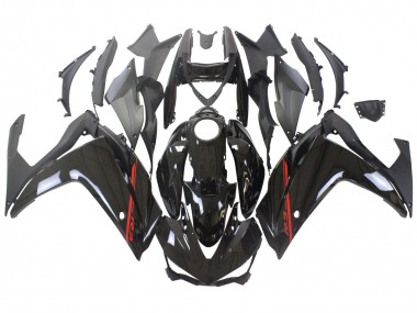 Carenagens Moto Yamaha YZF R3/R25 2015-2018 - Preto Brilhante Vermelho Branco