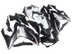 Carenagem Moto Yamaha YZF R3/R25 2015-2018 - Branco Vermelho Preto Fosco