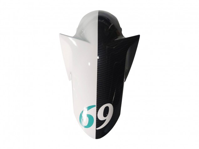 Carenagens Moto Yamaha YZF R3/R25 2015-2018 - Branco Verde Preto Brilhante
