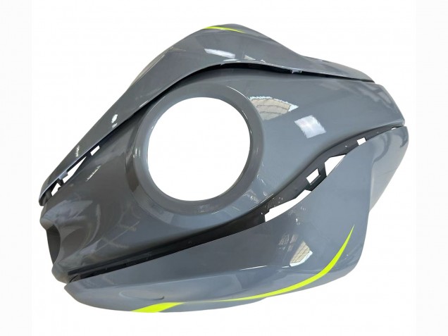 Carenagens Moto Yamaha YZF R3/R25 2015-2018 - Nardo Cinzento Amarelo Néon Preto
