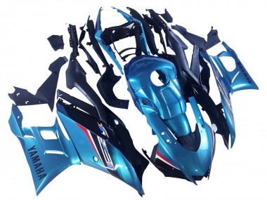 Carenagem Moto Yamaha YZF R3/R25 2019-2021 - Azul Preto